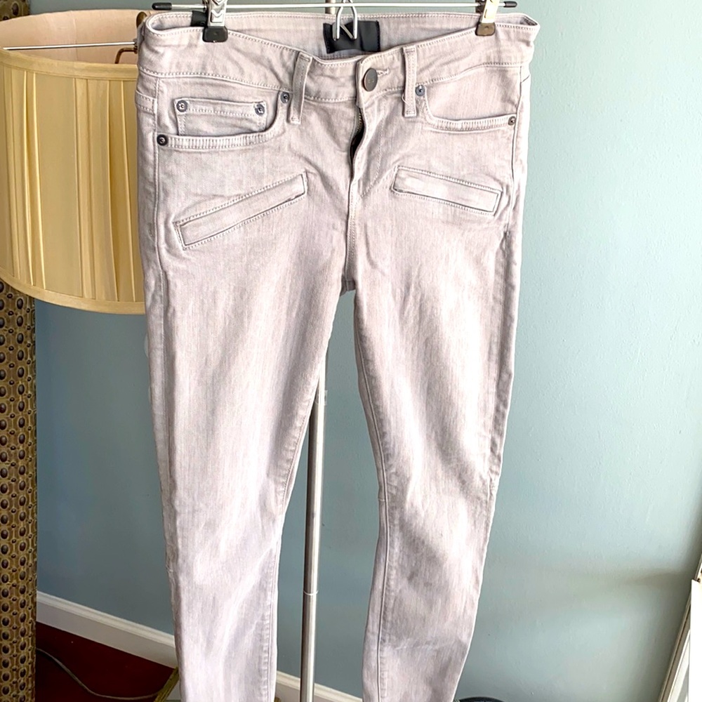 Vince gray grey skinny jeans size 27 fits like XS